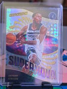 lot 61 image: ANTHONY EDWARDS 2024-25 PANINI REVOLUTIONS SUPERNOVA