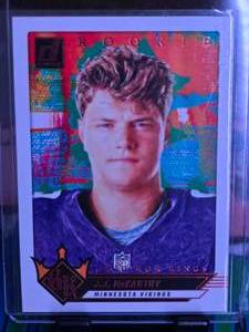 lot 117 image: JJ MCCARTHY 2024 PANINI DONRUSS GRIDIRON KINGS
