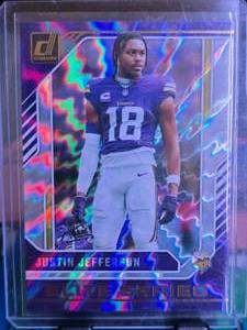 lot 122 image: JUSTIN JEFFERSON 2024 PANINI DONRUSS ELITE SERIES