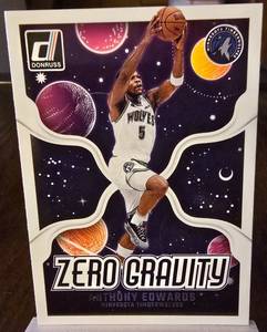lot 80 image: ANTHONY EDWARDS 2024-25 PANINI DONRUSS ZERO GRAVITY