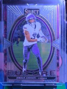 lot 158 image: JORDAN ADDISON 2024 PANINI SELECT FUTURE