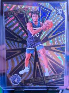 lot 177 image: TERRENCE SHANNON JR 2024-25 PANINI REVOLUTIONS GROOVE ROOKIE CARD