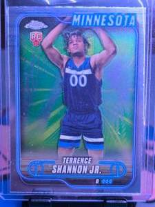 lot 170 image: TERRENCE SHANNON JR 2025 TOPPS CHROME ROOKIE CARD