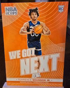lot 178 image: TERRENCE SHANNON JR 2024-25 PANINI NBA HOOPS WE GOT NEXT ROOKIE CARD