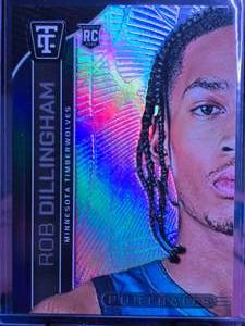 lot 216 image: ROB DILLINGHAM 2025 PANINI TOTALLY CERTIFIED PORTRAITS ROOKIE CARD