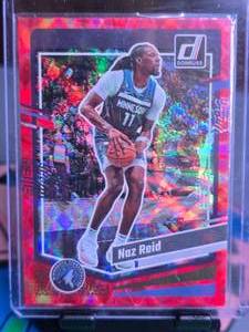 lot 267 image: NAZ REID 2023-24 PANINI DONRUSS RED