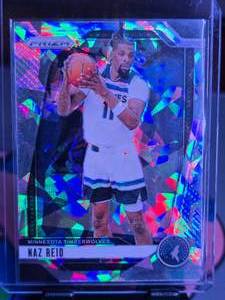 lot 269 image: NAZ REID 2024-25 PANINI PRIZM CRACKED ICE