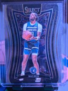 lot 288 image: NAZ REID 2024-25 PANINI SELECT MEZZANINE LEVEL