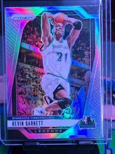 lot 292 image: KEVIN GARNETT 2024-25 PANINI PRIZM TRUE SILVER