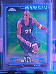 lot 297 image: KEVIN GARNETT 2025 TOPPS CHROME