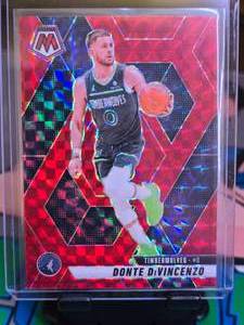 lot 320 image: DONTE DIVINCENZO 2024-25 PANINI MOSAIC RED
