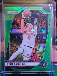 lot 318 image: DONTE DIVINCENZO 2024-25 PANINI PRIZM GREEN