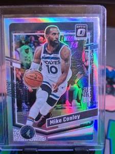 lot 336 image: MIKE CONLEY 2023-24 PANINI DONRUSS OPTIC HOLO