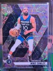 lot 329 image: MIKE CONLEY 2024-25 PANINI MOSAIC LAZER