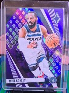 lot 338 image: MIKE CONLEY 2023-24 PANINI PHOENIX PURPLE 021150