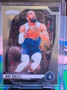 lot 334 image: MIKE CONLEY 2024-25 PANINI PRIZM