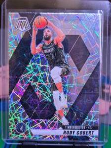 lot 348 image: RUDY GOBERT 2024-25 PANINI MOSAIC LAZER