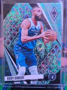 lot 350 image: RUDY GOBERT 2023-24 PANINI PHOENIX TEAL LAZER