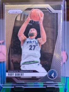 lot 340 image: RUDY GOBERT 2024-25 PANINI PRIZM