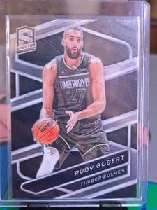 lot 344 image: RUDY GOBERT 2023-24 PANINI SPECTRA