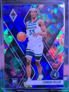lot 355 image: LEONARD MILLER PANINI PHOENIX ROOKIE CARD LOT