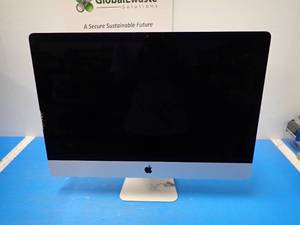 lot 55 image: Apple&nbspiMac18,3 A1419 MNE92LLA &nbspINTEL CORE I5-7500 3.4 Ghz  16GB DDR4 RAM  1TB HD  280GB HD  Includes IOS and power cable &nbspchippedcracked glass