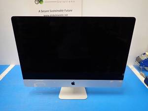 lot 57 image: Apple&nbspiMac15,1 A1419 MF886LLA &nbspINTEL CORE I5-4690 3.5 Ghz  16GB DDR3 RAM  251GB HD  Includes IOS and power cable  cracked glass