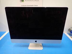lot 63 image: Apple&nbspiMac14,2 A1419 ME088LLA &nbspINTEL CORE I5-4570 3.2 Ghz  1TB HD  Includes IOS and power cable  small chip crack in glass