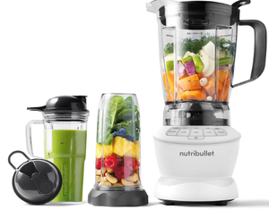 lot 42 image: Nutribullet Full-Size Blender Combo 1200W  Matte White