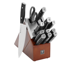 lot 207 image: Henckels Refined 13-PC Self-Sharpening Knife Block Set