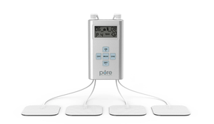 lot 214 image: Pure Enrichment PurePulse Pro Advanced Dual Channel TENS Electronic Pulse Stimulator, LCD Screen, 8 Therapy Modes, & 25 Pulse Settings
