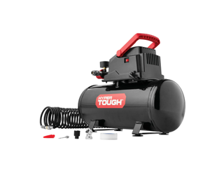 lot 447 image: Hyper Tough Black 100 PSI Oil-free Portable Air Compressor 3 gal
