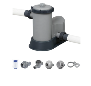 lot 454 image: Bestway 58390E Flowclear 1500 GPH Filter Pump for Above Ground Pools