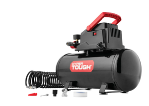 lot 458 image: Hyper Tough Black 100 PSI Oil-free Portable Air Compressor 3 gal