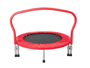 lot 475 image: 3-Foot Folding Trampoline, 36 Diameter, for Ages 3 and up, by MinnARK