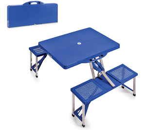 lot 69 image: Oniva Rectangle Portable Dining Table with Seats