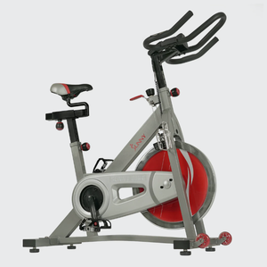 lot 72 image: Sunny Health & Fitness Pro II Indoor Cycling Bike with Device Mount and Advanced Display  SF-B1995