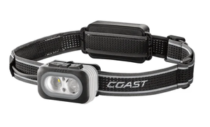 lot 108 image: COAST RL27R Rechargeable Plus Rear Loading 1000 Lumens Tri-Color LED Headlamp