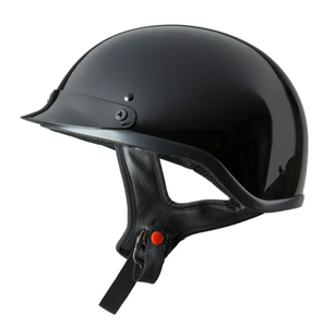 lot 125 image: FUEL Adult Motorcycle Half Helmet, Dot Approved- Large Size