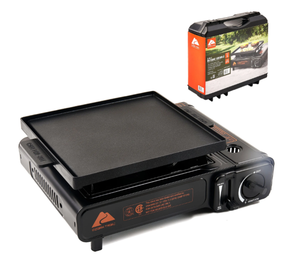 lot 163 image: Ozark Trail 2 in 1 Butane Griddle, 7650 BTU