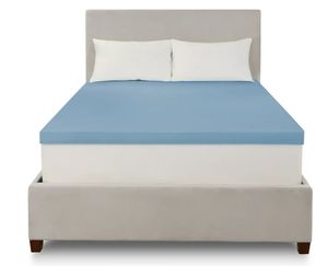 lot 169 image: Queen Size Mainstays 3 Memory Foam Mattress Topper