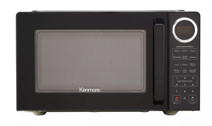 lot 252 image: Kenmore 0.9 cu-ft Microwave - Black Countertop, 900W
