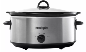 lot 254 image: Crock-Pot 7qt Manual Slow Cooker