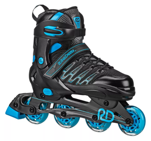 lot 255 image: Roller Derby Custom Adult In-Fit Skates- Size 9-12