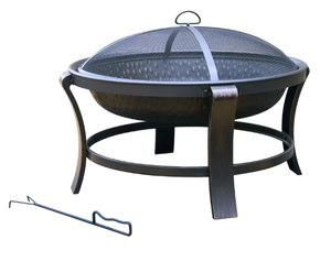 lot 271 image: Mainstays Deep 30 Steel Fire Pit