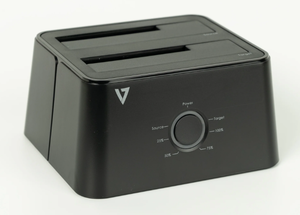 lot 326 image: V7 USB 3.0 Dual Bay HDD Docking Station