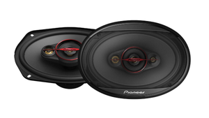 lot 332 image: Pioneer TS-901M 6 x 9 4-Way Coaxial Car Stereo Speakers, Full Range, 450W Max Power, Easy Install