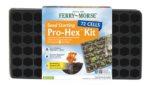 lot 336 image: 7PCS Ferry Morse Pro-Hex Seed Starting Tray 72 Cells - Reusable Plastic Tray