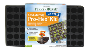 lot 354 image: 7PCS Ferry Morse Pro-Hex Seed Starting Tray 72 Cells - Reusable Plastic Tray