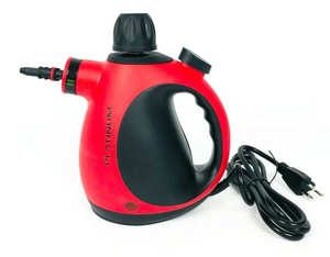 lot 358 image: Platinum Series Deep Cleaning Pressurized Handheld Steamer Tool, 1200 Watts